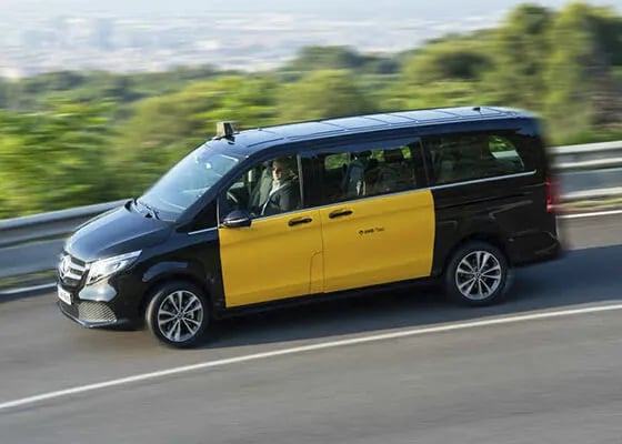Standard Taxi Van (4–7 Passengers) in Barcelona